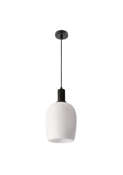 Wolken pendant light 1xE27 black and white 18 cm