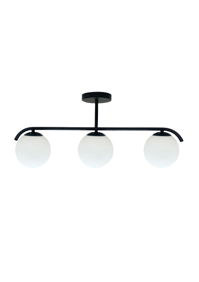 Amadeo pendant light 3xE14 black 69,5 cm
