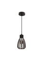 Moldo pendant light 1xE27 black 12 cm