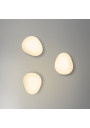 Lampa ścienna Stones 1xE27 biało czarny 20 cm - zdjęcie produktu 2