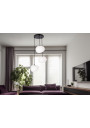 Lampa wisząca Stones 3xE27 biało czarny 42 cm - zdjęcie produktu 1