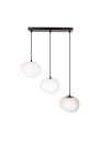 Lampa wisząca Stones 3xE27 biało czarny 58 cm - zdjęcie produktu 2
