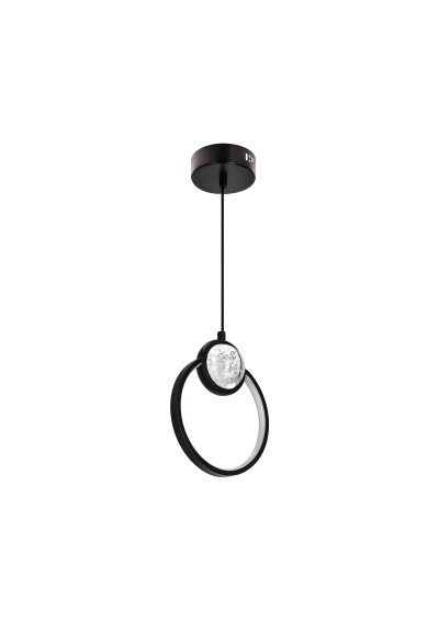 Lacrima pendant light 15 W LED 3000 K black 20 cm - product image 2
