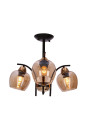 Lampa wisząca Merra 3xE27 czarny 48 cm