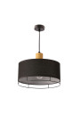 E27 pendant light 1xE27 black 30 cm
