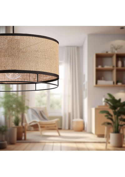 E27 pendant light 1xE27 żółty 30 cm - product image 1