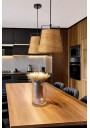 Lampa wisząca E27 1xE27 czarny 20 cm - zdjęcie produktu 3