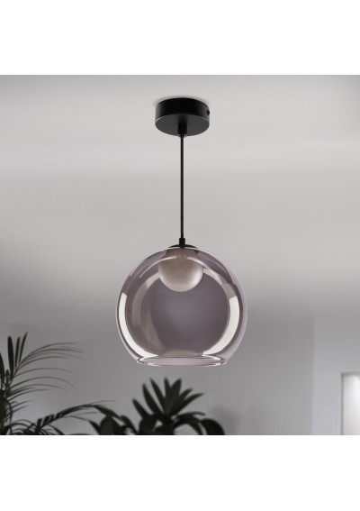 Lampa wisząca G9 1xG9 dymiony 23 cm - zdjęcie produktu 3