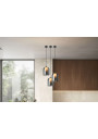 Lampa wisząca G9 1xG9 dymiony 16 cm - zdjęcie produktu 1