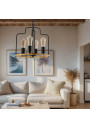 E27 pendant light E14 black 36 cm - product image 1
