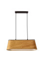 E27 pendant light 2xE27 żółty 60 cm