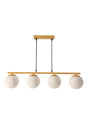 Lampa wisząca E14 4xE14 biały 68 cm - zdjęcie produktu 1