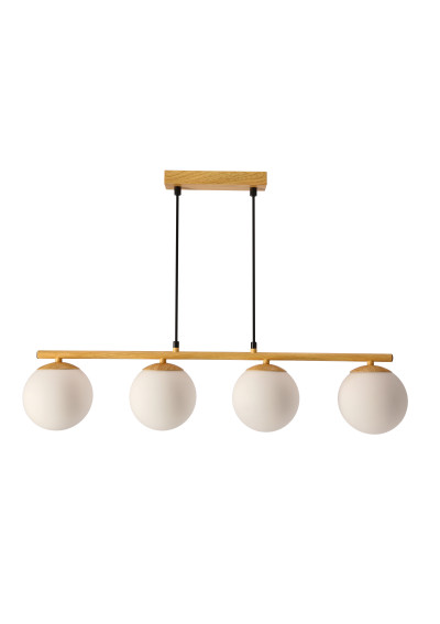 E14 pendant light 4xE14 white 68 cm - product image 1