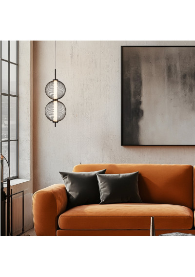 Puma pendant light 10 W LED 3000 K black 14 cm - product image 2