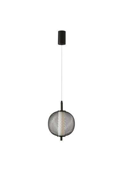 Lampa wisząca Puma 10 W LED 3000 K czarny 20 cm