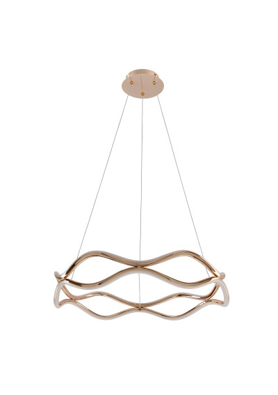 Lampa wisząca Vave 28 W LED 3000 K patynowy 50 cm