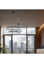 Frozi pendant light 38 W LED 3000 K black 60 cm