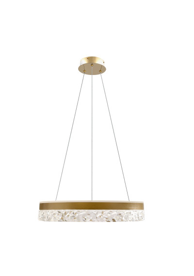 Frozi pendant light 32 W LED 3000 K gold 50 cm - product image 1