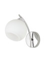Lampa ścienna Amos 1xE27 chromowy 22 cm