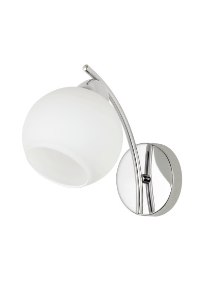 Amos wall light 1xE27 chromee 22 cm
