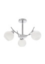 Amos pendant light 3xE27 chromee 52 cm