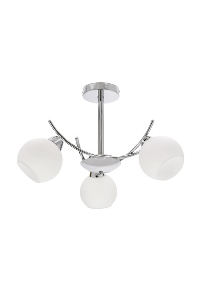 Lampa wisząca Amos 3xE27 chromowy 52 cm