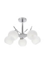 Lampa wisząca Amos 5xE27 chromowy 52 cm
