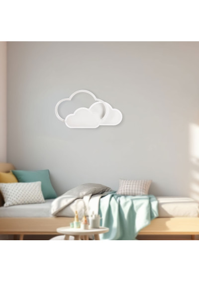 Lampa sufitowa Oblaci 24 W LED 2800 K złoty 45 cm - zdjęcie produktu 1