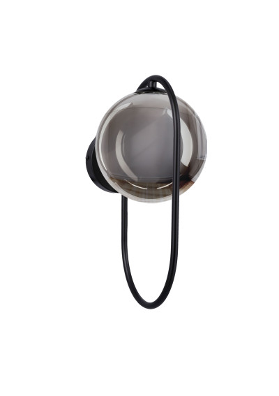 Cordel wall light 1xG9 black 22 cm