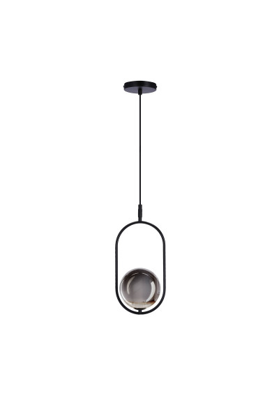 Cordel pendant light 1xG9 black 18,5 cm