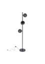 Lampa podłogowa G9 3xG9 czarny 150 cm