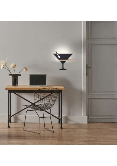 Piccolo wall light 4 W LED 4000 K black 37,5 cm - product image 1