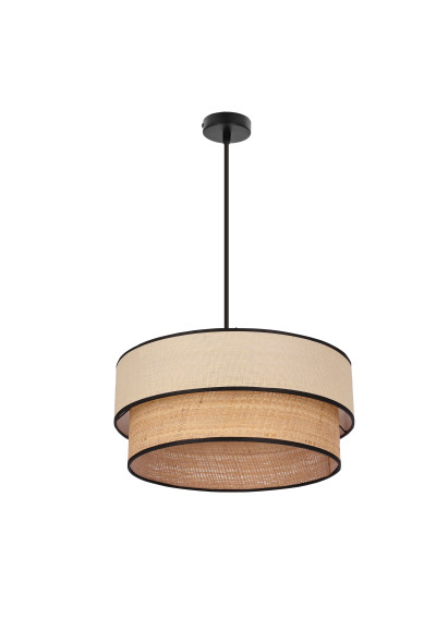 Lorenzo pendant light 1xE27 brown 45 cm - product image 1