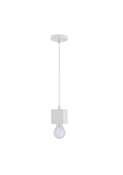 Lampa wisząca E27 1xE27 czarny 6,5 cm