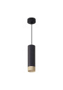Gu10 pendant light 1xGU10 black / drewniany 5,5 cm