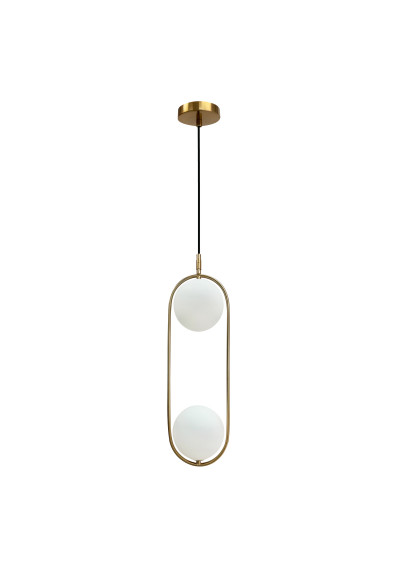 G9 pendant light G9 gold 18,5 cm