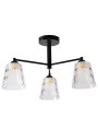 Kair pendant light 3xE27 black 54 cm