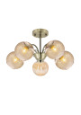 Pascal pendant light 5xE27 patynowy 52 cm