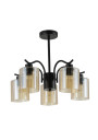 Lampa wisząca Visto E27 czarny 52 cm
