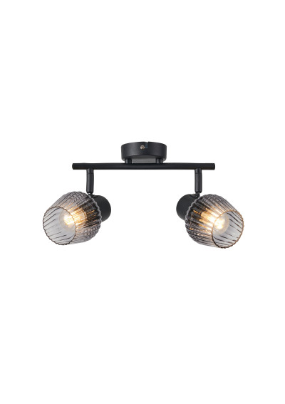 Lampa sufitowa Mitura 2xE14 czarny 34 cm