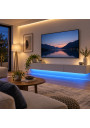 RGBW living room application concept, AI visualization