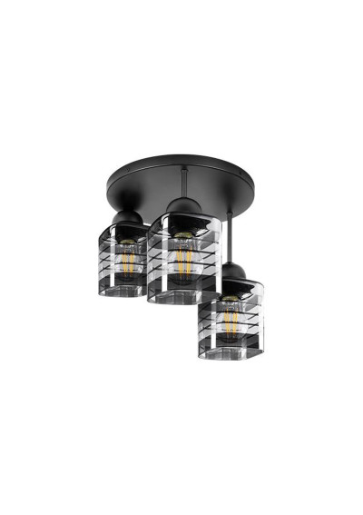 Senti 3 × E27 – black (ral9005), view 2