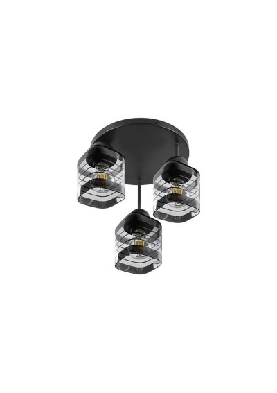 Senti 3 × E27 – black (ral9005), view 3