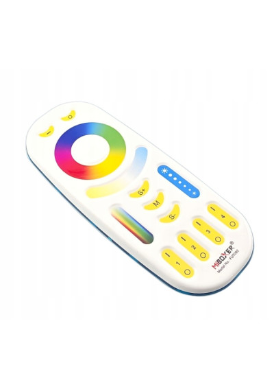 MiBoxer FUT092 – 4-zone RGB+CCT 2.4 GHz remote