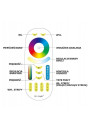 MiBoxer FUT092 – 4-zone RGB+CCT 2.4 GHz remote