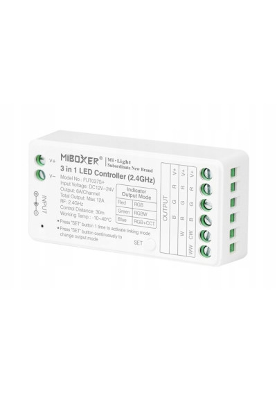 MiBoxer FUT037S+ – 3 in 1 LED controller 2.4 GHz RF