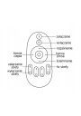 MiBoxer FUT007 – CCT LED remote 2.4 GHz RF