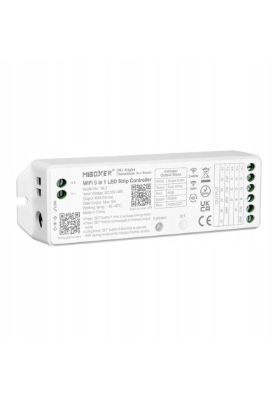 MiBoxer WL5 – 5 in 1 LED controller Wi-Fi and 2.4 GHz RF