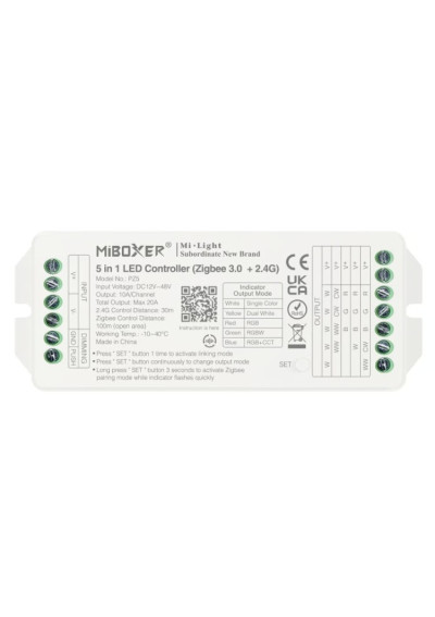 MiBoxer PZ5 – 5 in 1 LED controller Zigbee 3.0