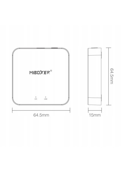 MiBoxer WL-BOX2 – Wi-Fi gateway for 2.4 GHz RF lighting